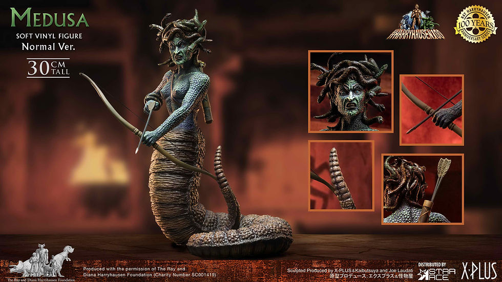 Thumbnail: Star Ace Toys SA9041 SUPERVINYL Series 30cm Soft Vinyl Statue - Medusa (Normal)