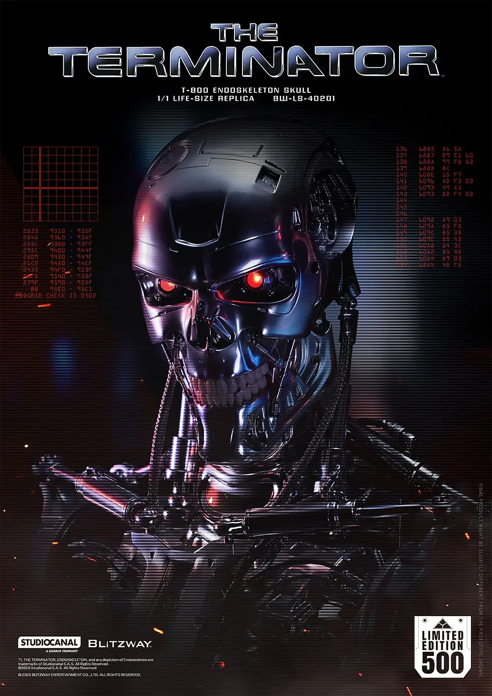 Thumbnail: BLITZWAY T-800 Endoskeleton Skull 9