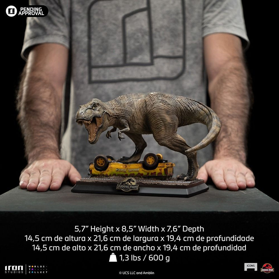 Thumbnail: Iron Studios T-Rex Attack - Jurassic Park - Icons 6