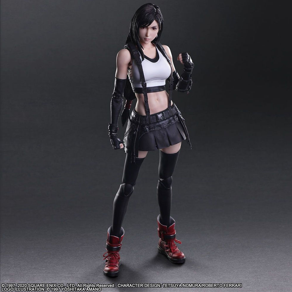 Thumbnail: Square Enix Final Fantasy VII REMAKE Play Arts Kai Action Figure - Tifa Lockhart