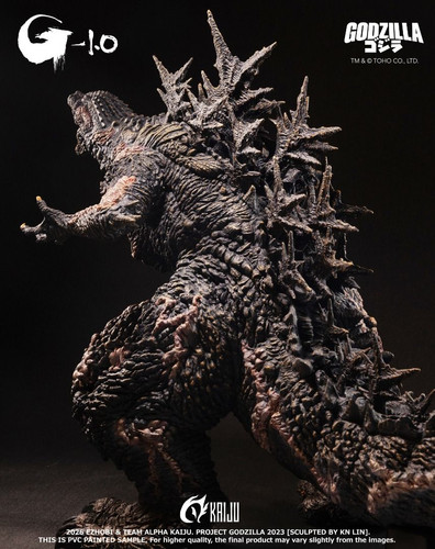 EZHOBI Alpha Kaiju Series - Godzilla 2023 Final Roaring Edition