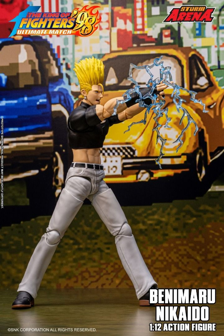 Thumbnail: Storm Arena KFSA01 Benimaru Nikaido 1/12 Figure - The King of Fighters 98 5