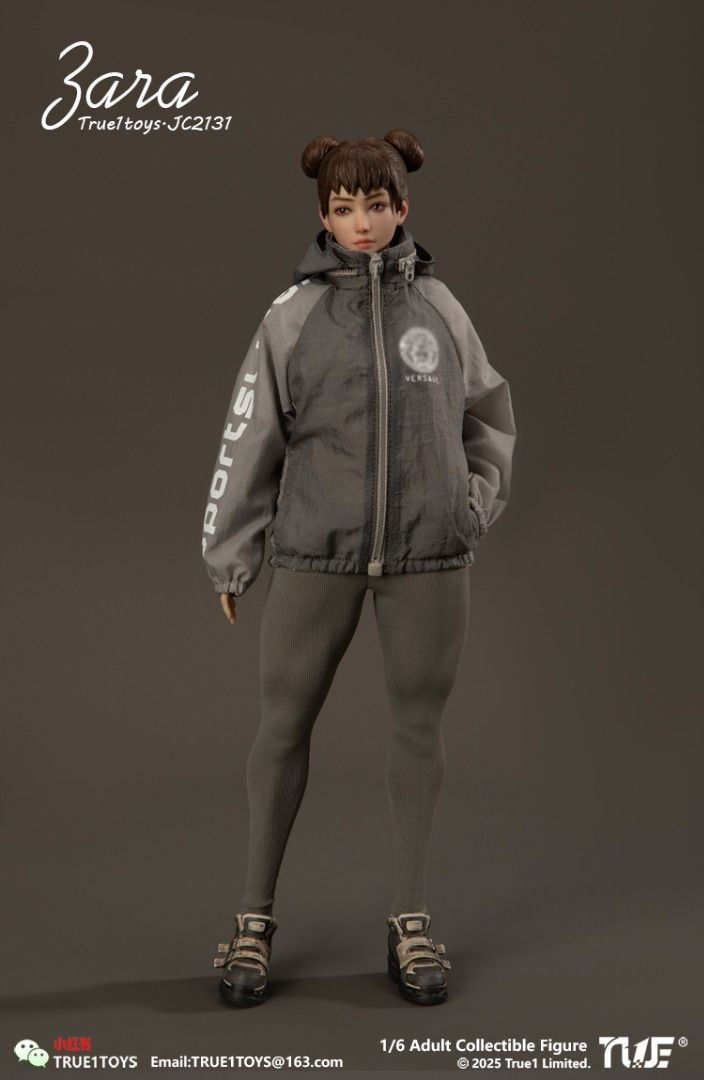 Thumbnail: True1Toys JC2131 Sporty Girl Zara 1/6 Figure 6