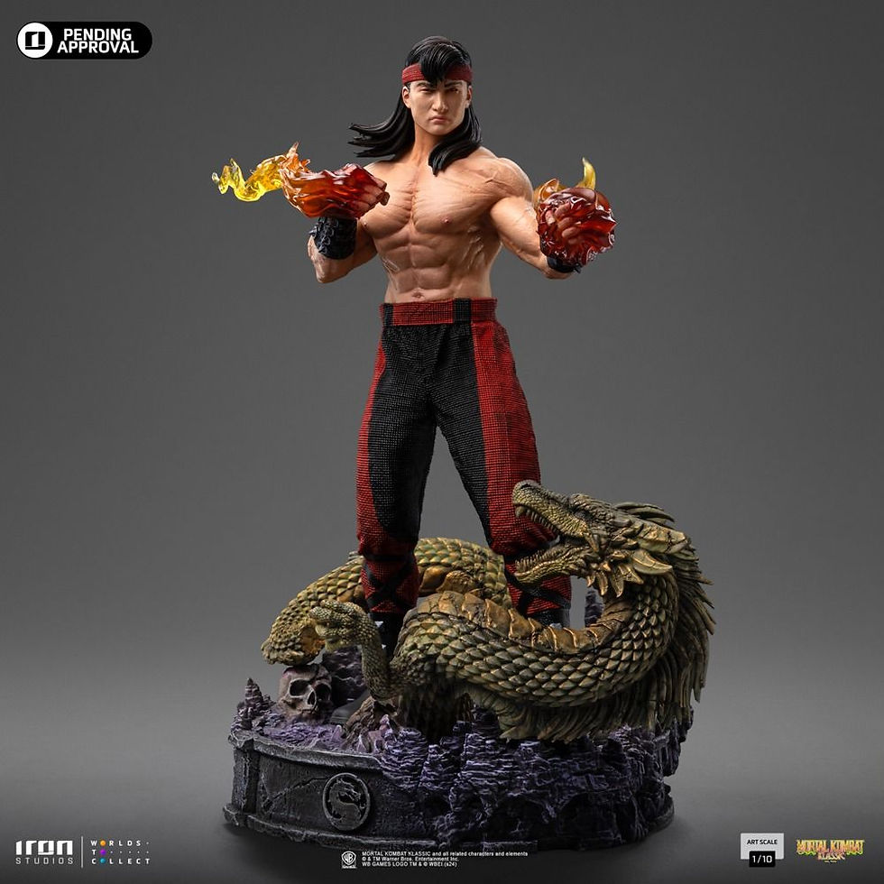 Thumbnail: Iron Studios Liu Kang Mortal Kombat Art Scale 1/10 Statue