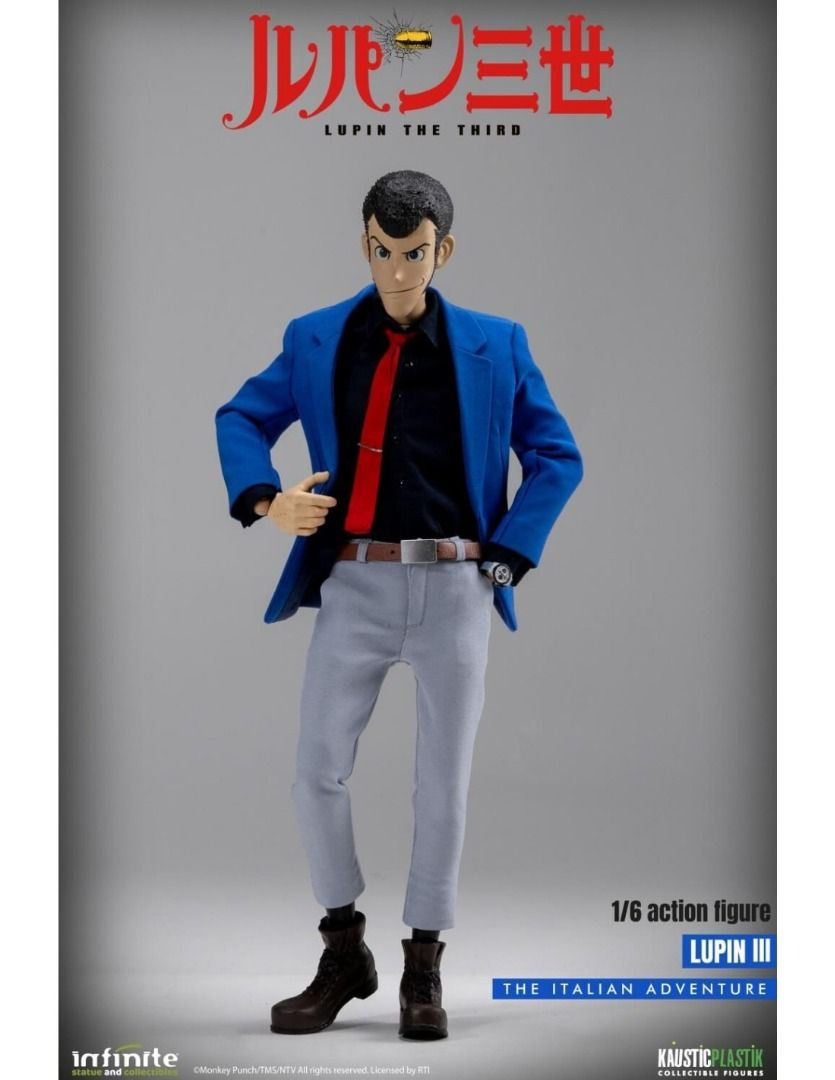 Kaustic Plastik x Infinite Statue Lupin The Third - The Italian Adventure