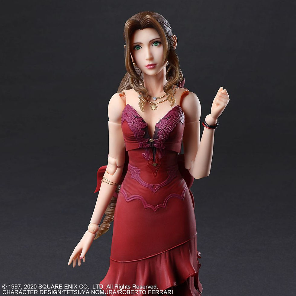 Thumbnail: Square Enix Final Fantasy VII Remake Play Arts Kai Aerith Gainsborough Dress Ver