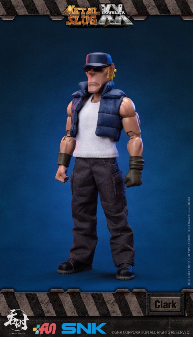 Thumbnail: Tunshi Studio TS-009 SNK - Metal Slug XX – Clark 1/12 Figure