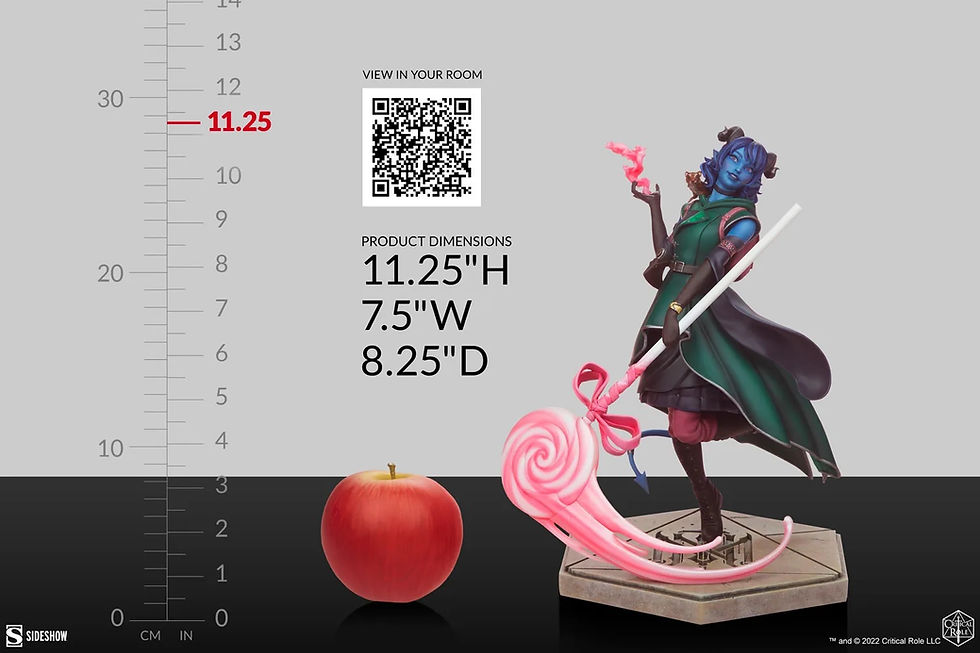 Thumbnail: Sideshow 200624 Jester – Mighty Nein Statue