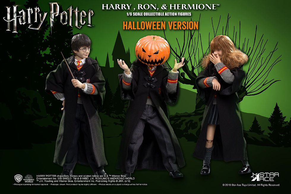 Thumbnail: Star Ace Toys HW0002 - Ron Weasley (Child) with Halloween accessories