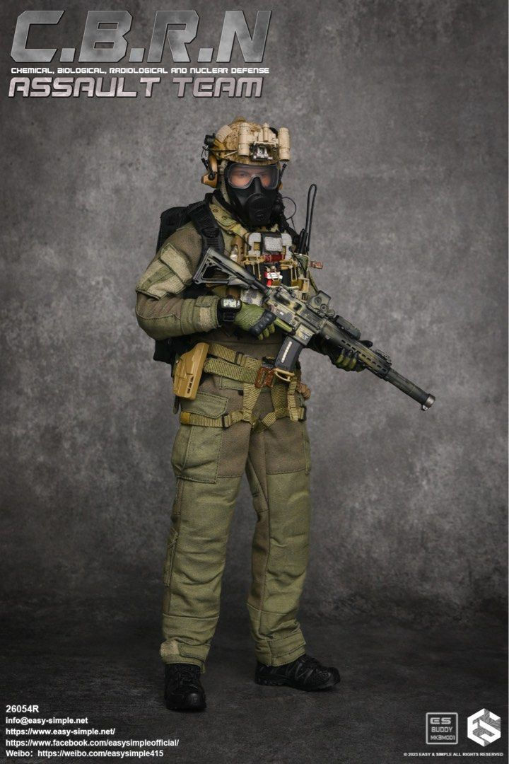 Easy&Simple ES 26054R CBRN Assault Team