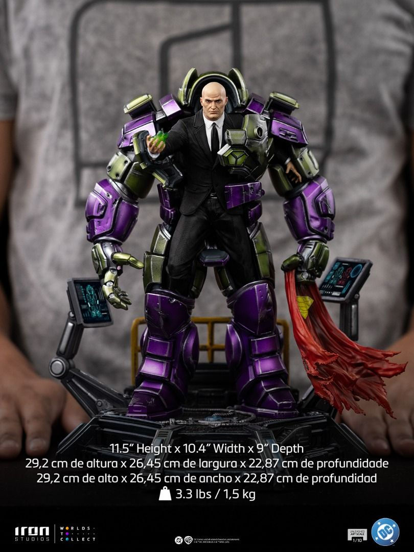Thumbnail: Iron Studios Lex Luthor Unleashed - DC Comics - Deluxe Art Scale 1/10 Statue 7