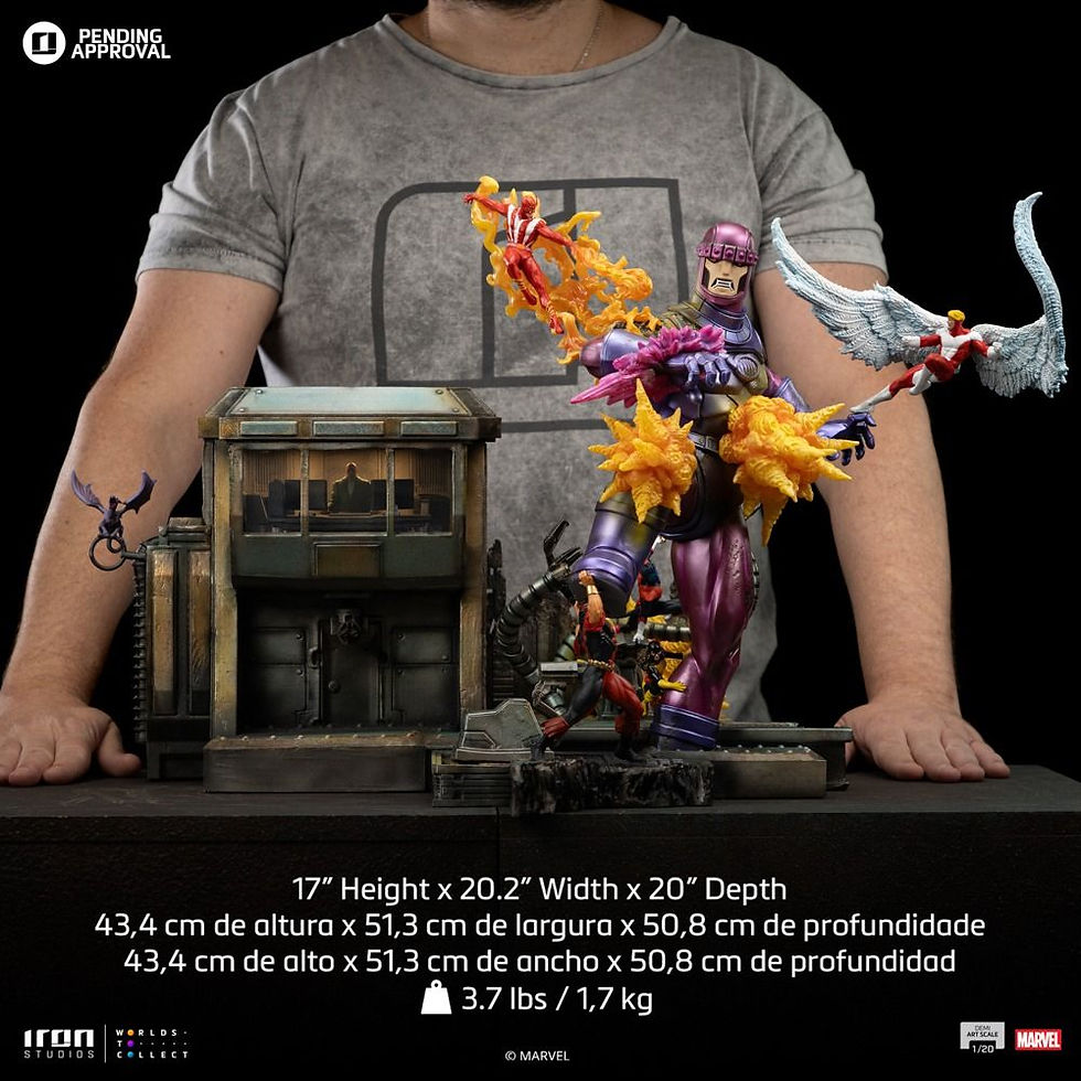 Thumbnail: Iron Studios X-Men Danger Room B - X-Men - Demi Art Scale 1/20 Statue 9