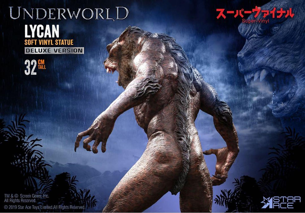 Thumbnail: Star Ace Toys SA9003 Lycan (DX) Statue (With Diorama)