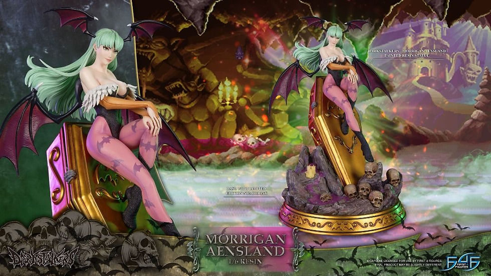 Thumbnail: First 4 Figures F4F DKMORST Darkstalkers – Morrigan Aensland 1/6 Statue 7