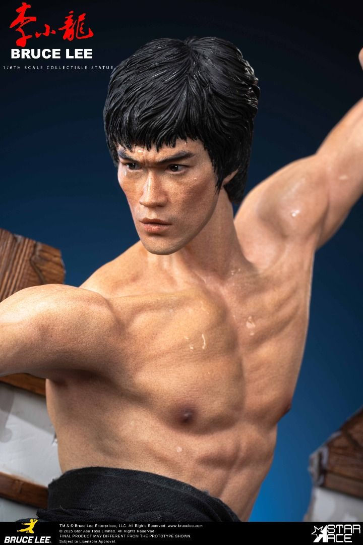 Thumbnail: Star Ace Toys SA6061 Bruce Lee Flying-Kick Statue 4