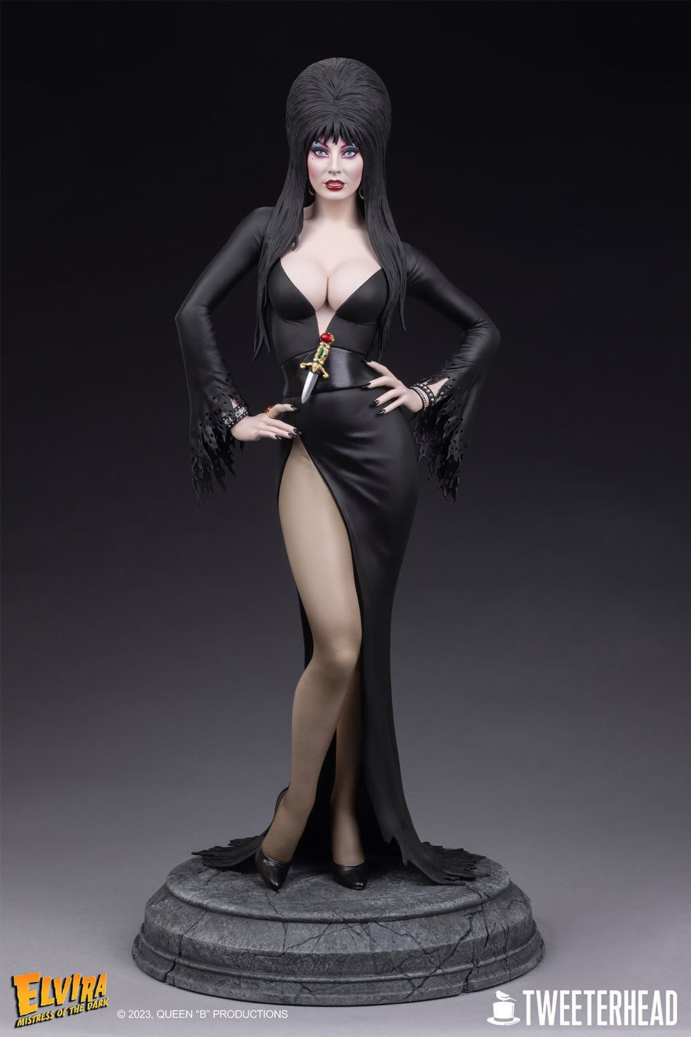 Sideshow 912734 Elvira: Mistress Of The Dark Maquette by Tweeterhead 1