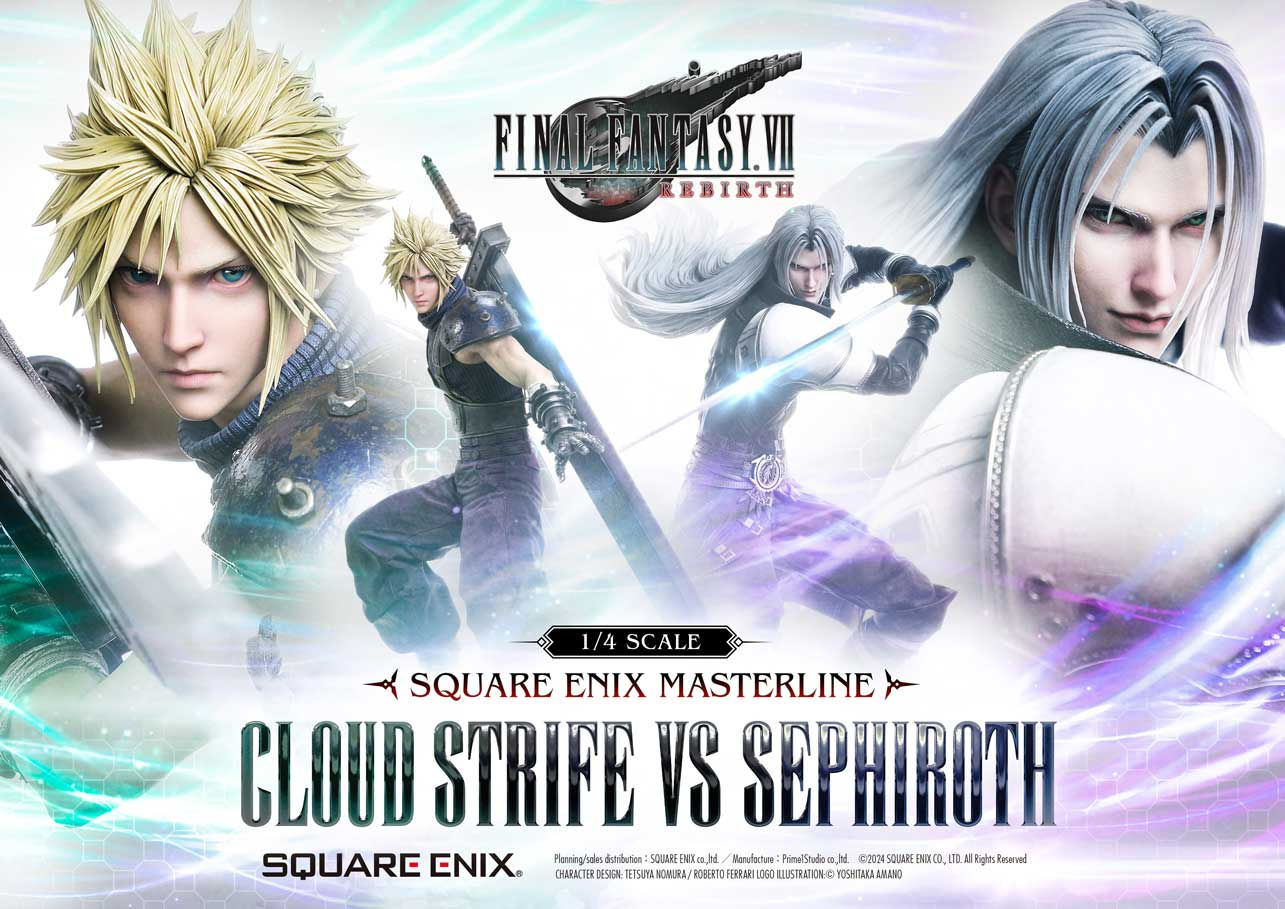 Prime 1 Studio x Square Enix Masterline Cloud Strife VS Sephiroth