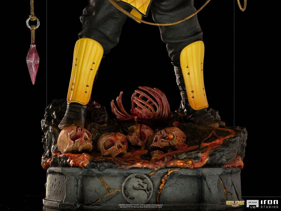 Thumbnail: Iron Studios Mortal Kombat 1/10 Art Scale Scorpion Statue