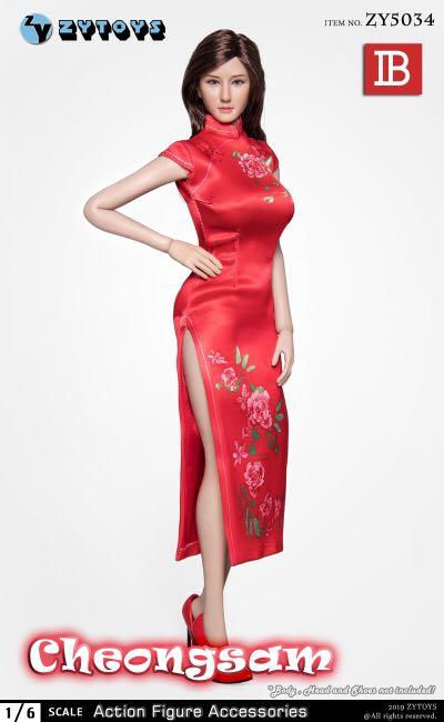 Thumbnail: ZYToys ZY5034 - 1/6 Cheongsam
