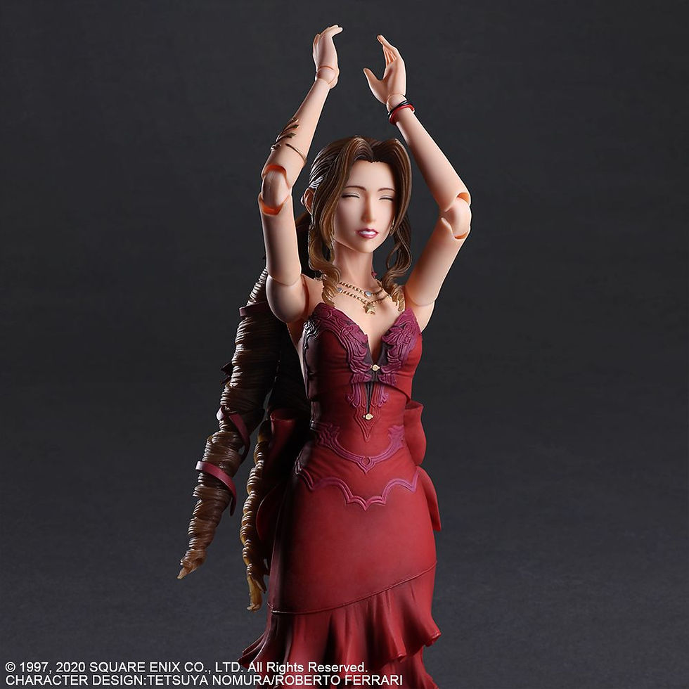 Thumbnail: Square Enix Final Fantasy VII Remake Play Arts Kai Aerith Gainsborough Dress Ver