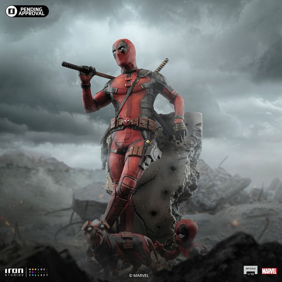 Iron Studios Deadpool & Wolverine - Deadpool Art Scale 1/10 Statue 1