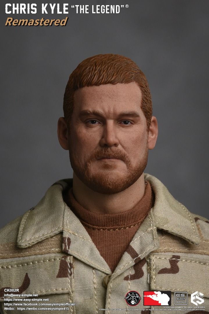 Thumbnail: BlackOpsToys x Easy&Simple CK002R / CK002DX Chris Kyle "The Legend" Remastered 3
