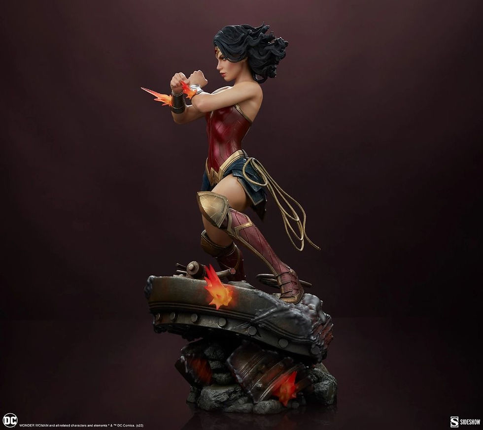 Thumbnail: Sideshow 300817 Wonder Woman: Saving The Day Premium Format Figure 6
