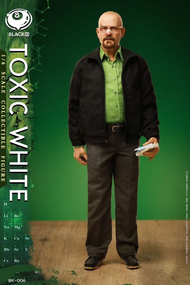 BLACK 8 BK-006 Toxic White 1/6 Figure 2