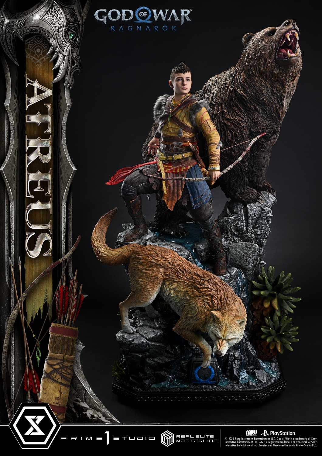 Prime 1 Studio God of War: Ragnarok Atreus (Regular Version)