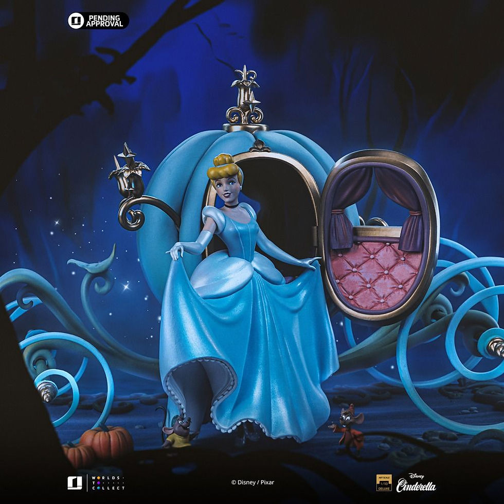 Thumbnail: Iron Studios Cinderella Deluxe - Disney Classics - Art Scale 1/10 Statue 8