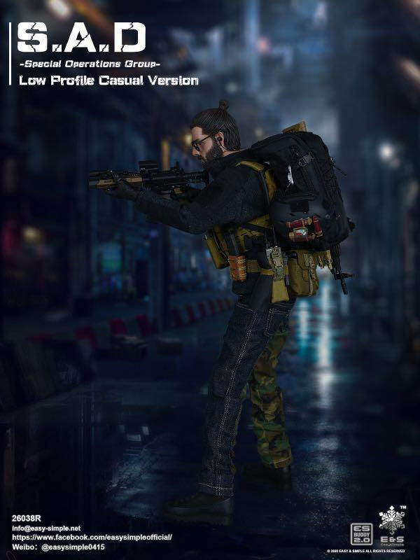 Thumbnail: Easy&Simple 26038R S.A.D Special Operation Group Low Profile Casual Version