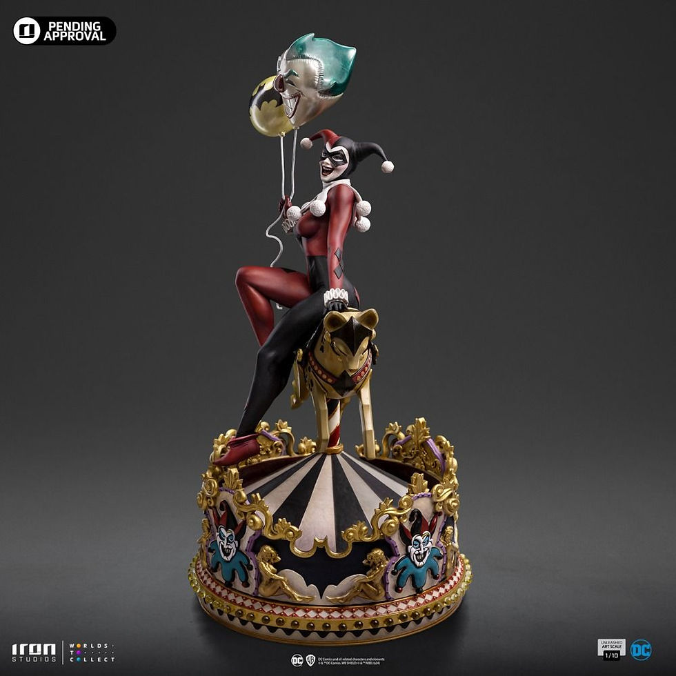 Thumbnail: Iron Studios Harley Quinn Unleashed - DC Comics - Art Scale 1/10 Statue 3