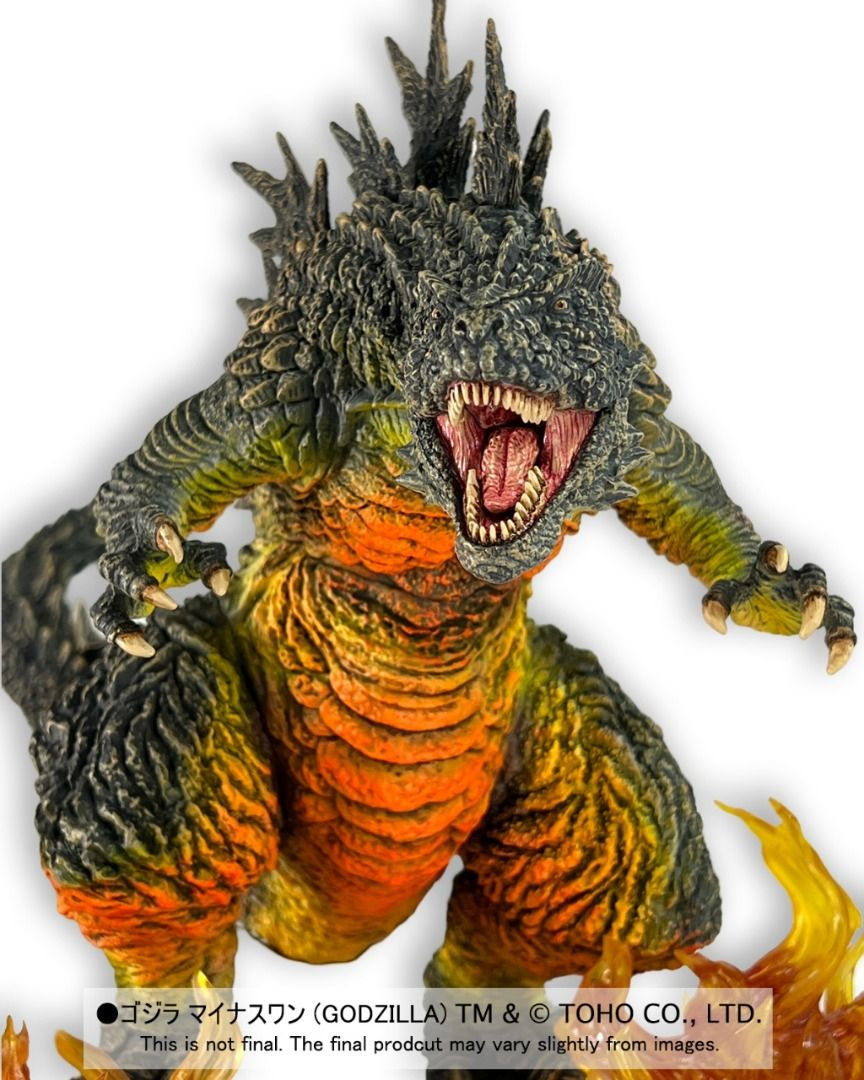 Thumbnail: EZHOBI Godzilla 2023 G-1.0 First Form Odo Island Nightmare Version With Flaming Effects 2