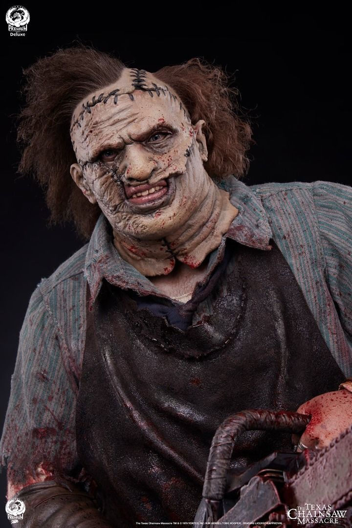 Thumbnail: Sideshow 9127962 Leatherface - Deluxe Edition Quarter Scale Statue by PCS 5
