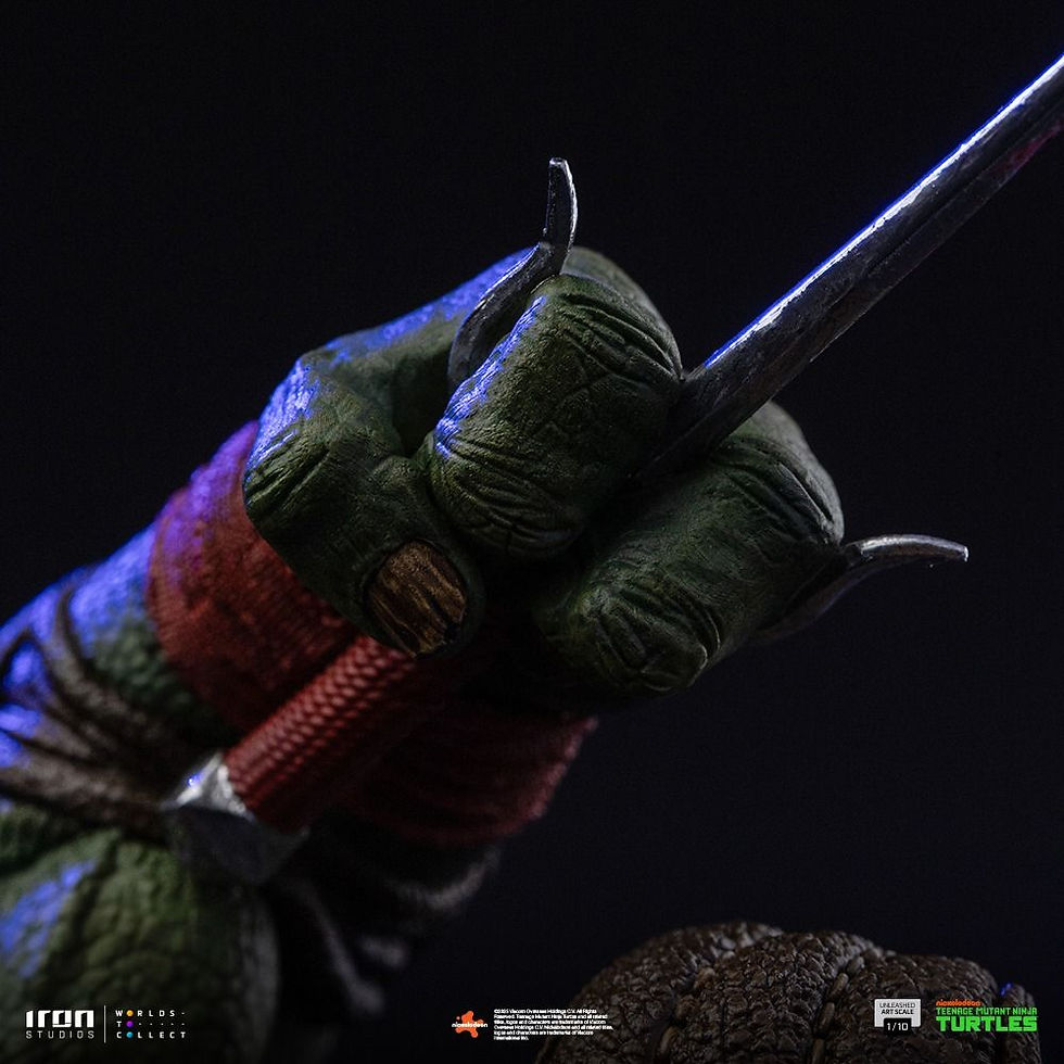 Thumbnail: Iron Studios Raphael - TMNT - Unleashed Art Scale 1/10 Statue 7