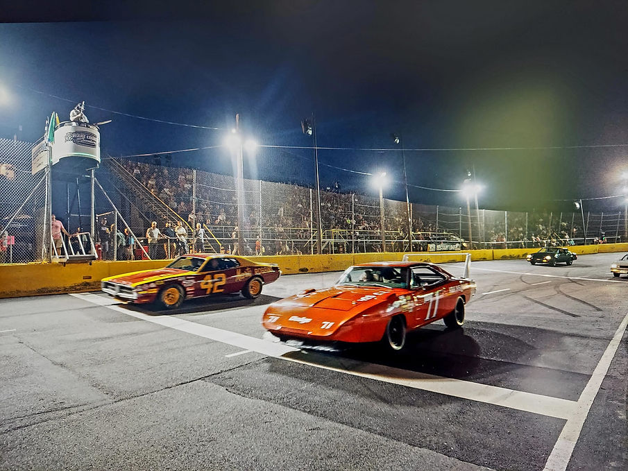 CLASSIC NASCAR MUSCLE AT WAKE COUNTY SPEEDWAY ON NASCAR NIGHT WITH LEITHCARS.COM.jpg