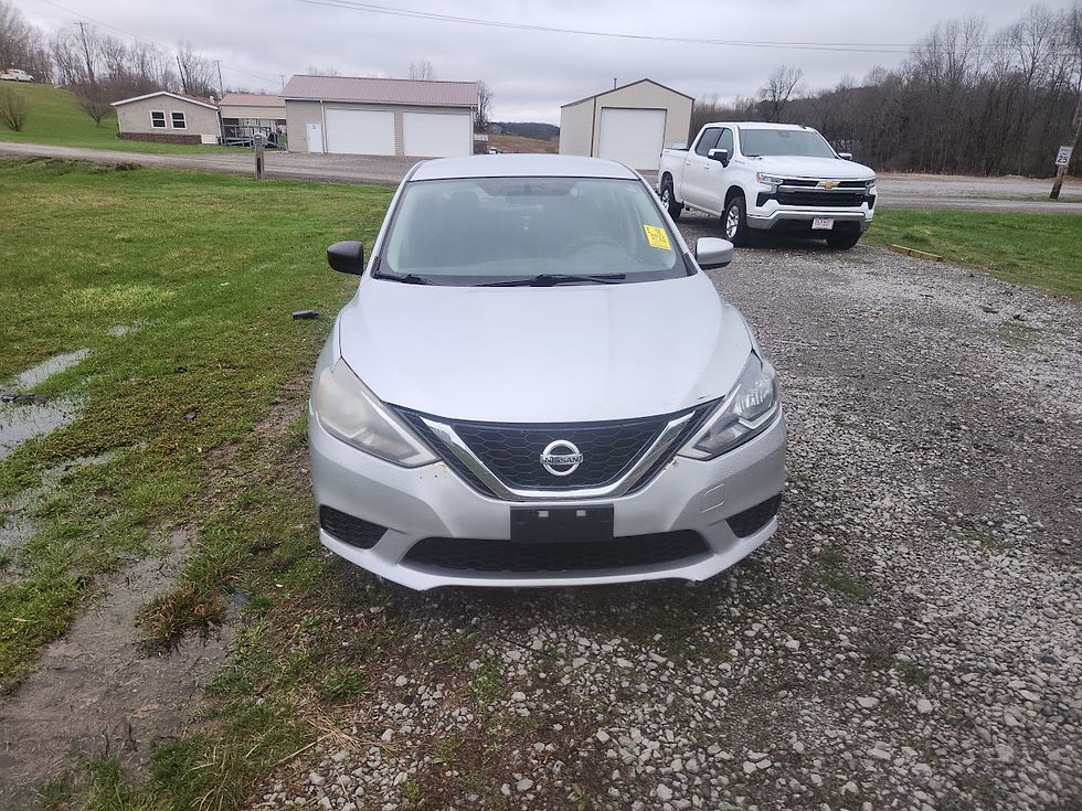 17 NISSAN SENTRA SV