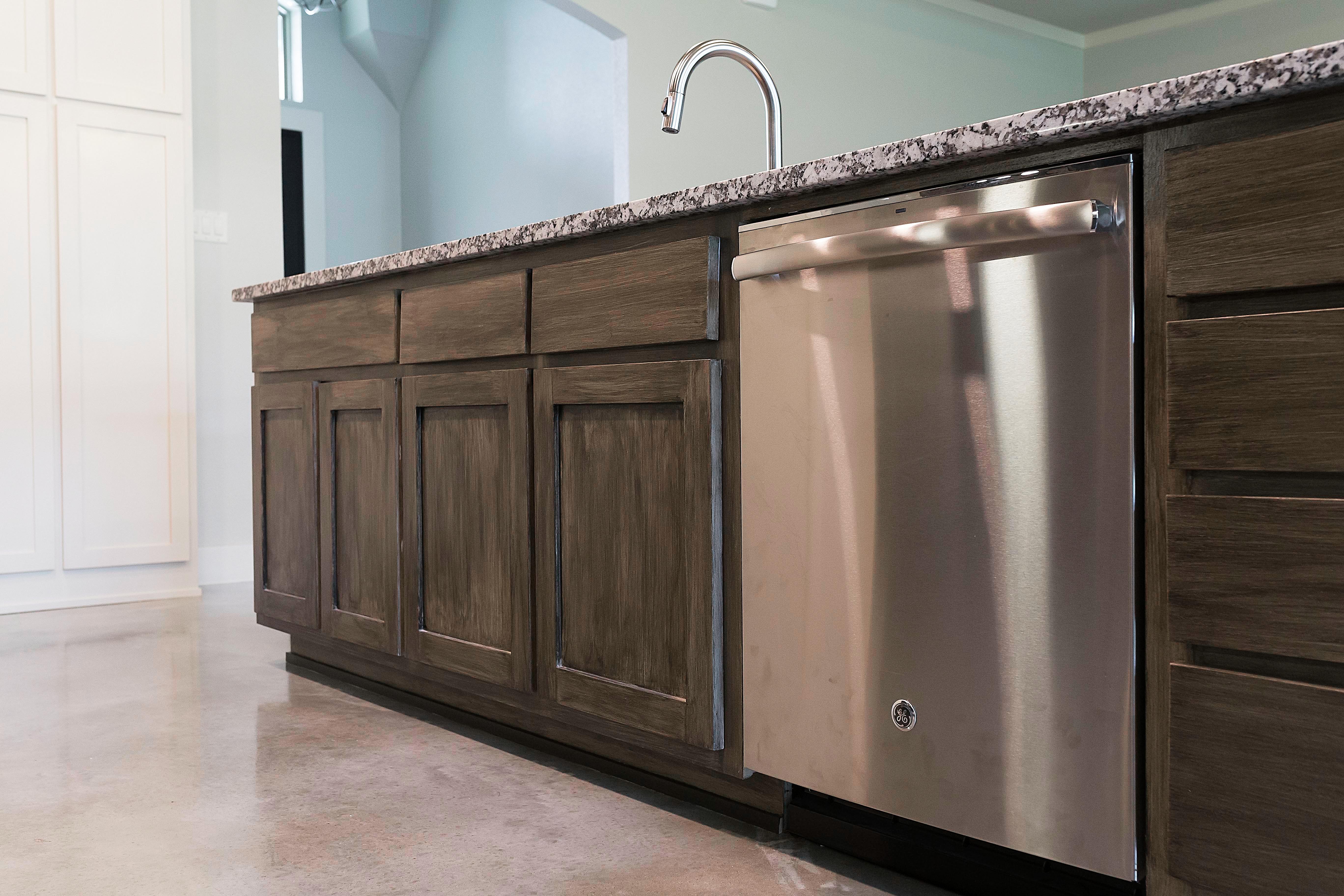 Custom Antiqued Cabinets