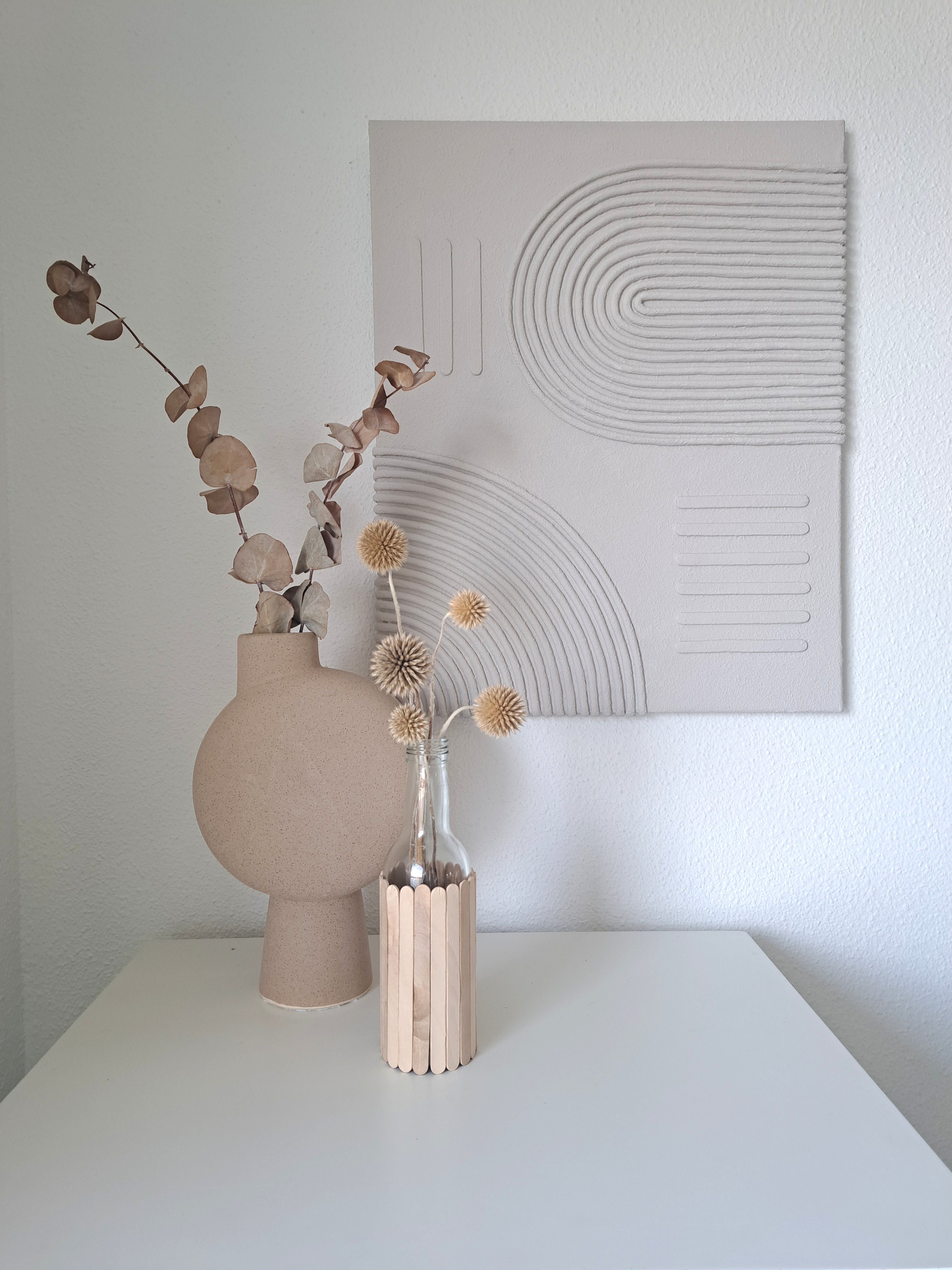 FiberART schilderij ‘UNA’