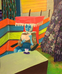 Marie-Louise n'aime pas le soleil