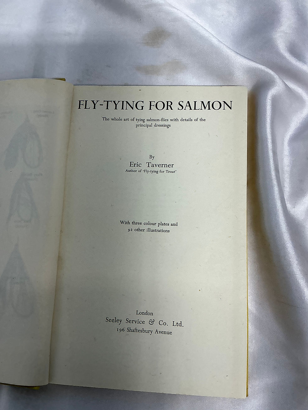Thumbnail: Fly Tying for Salmon by Eric Taverner Seeley Service Great Britain