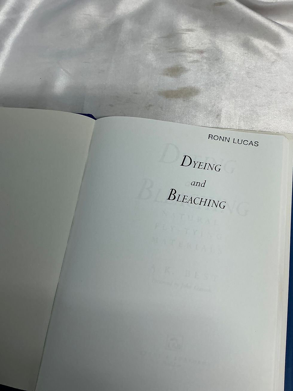 Thumbnail: Dyeing and Bleaching Natural Fly Tying Materials A.K. Best