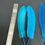 Thumbnail: Large Dyed Swan Wing Feathers KingFisher Blue