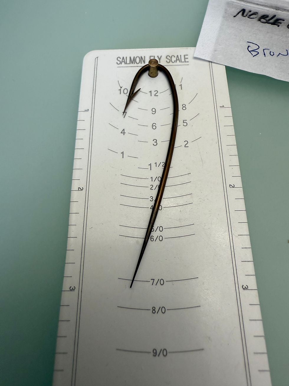 Thumbnail: Ronn Lucas  Custom Noble C  #3 Bronze Blind Eye  Salmon Hook