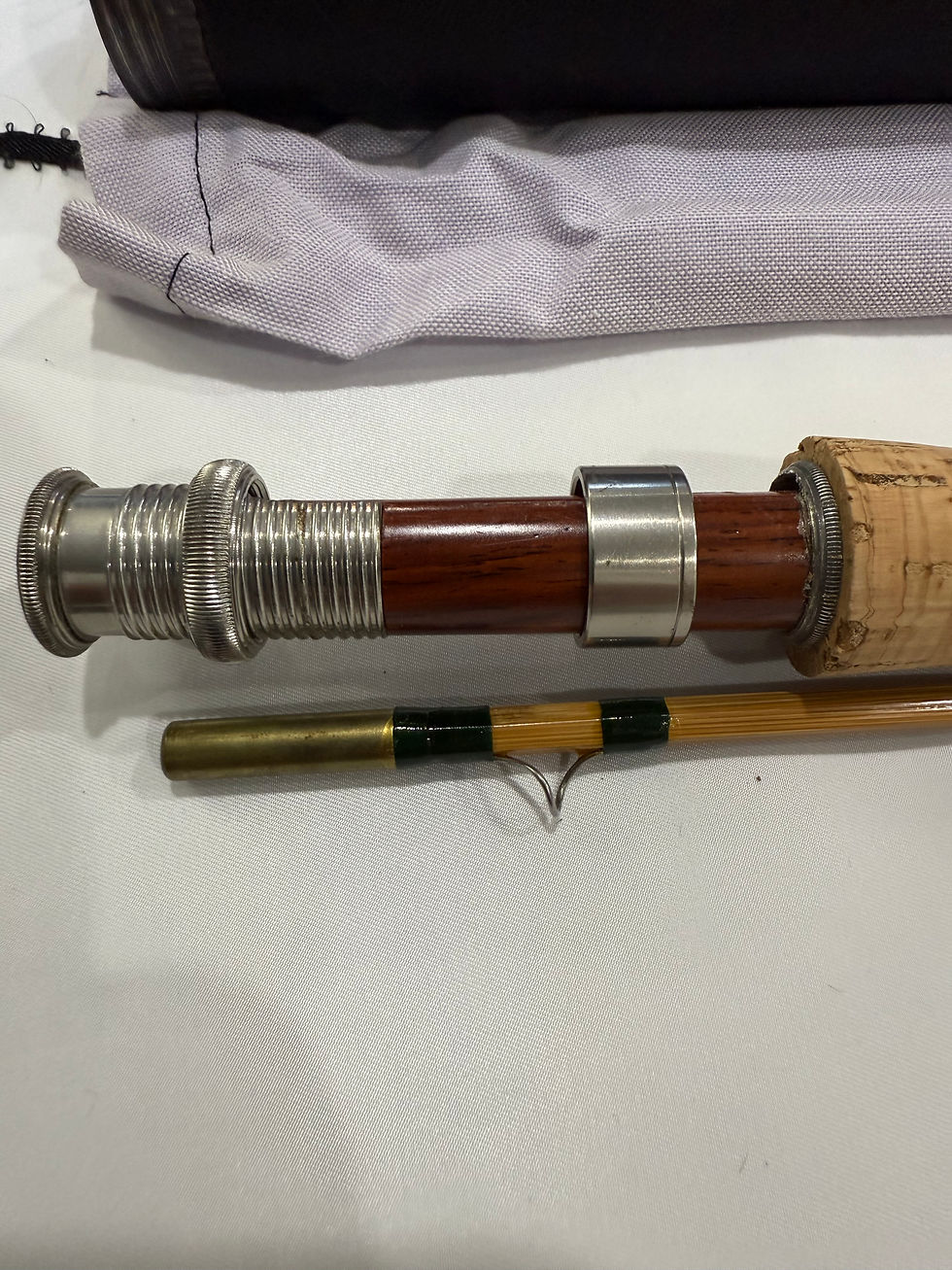 Thumbnail: Vintage Bamboo Fly Fishing Rod STUNNING