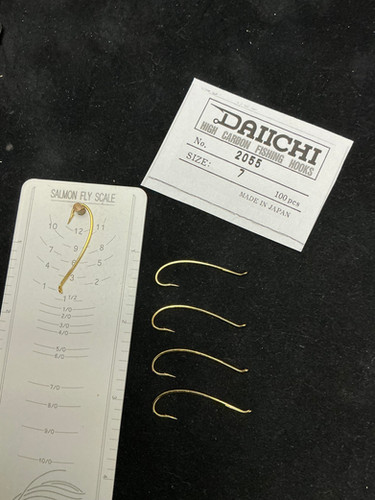 Gancio Spey Pesante Filo Oro Daiichi Alec Jackson (A.J.) Per Fly Tying, Nuovo