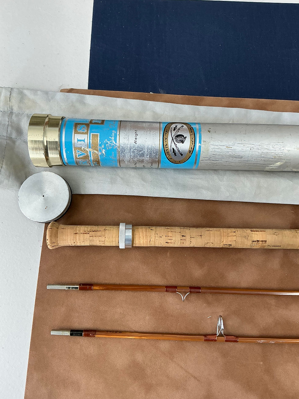 Thumbnail: Orvis Impregnated Fly and Spin Bamboo Fishing Rod
