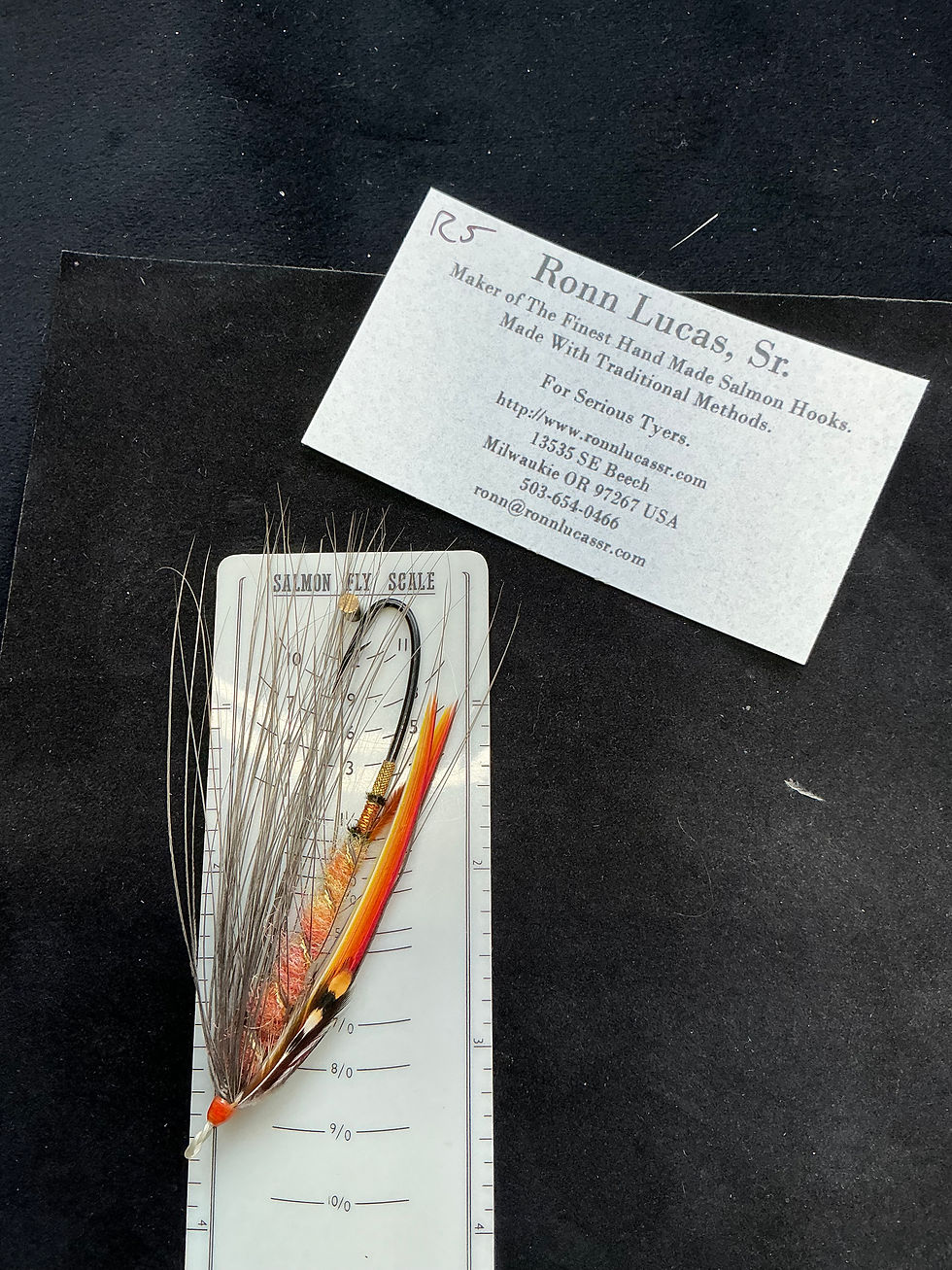 Ronn Lucas Salmon Fly R5