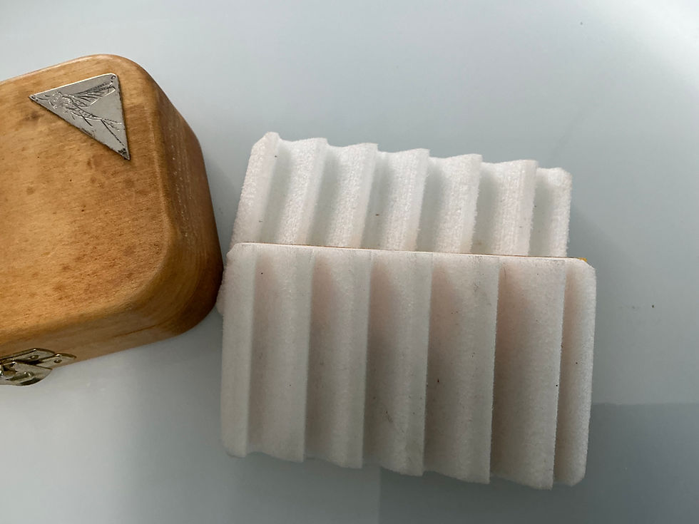 Thumbnail: Custom Wood fly box w/extra inserts