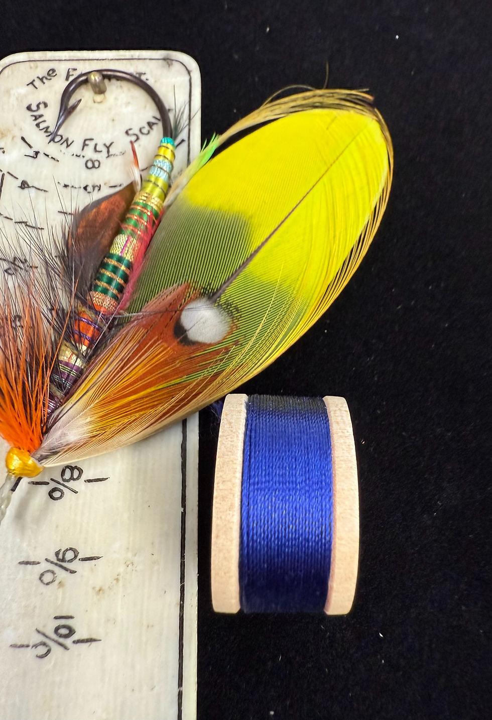 Thumbnail: VINTAGE Belding Corticelle Fly Tying and Rod Wrapping Pure Silk